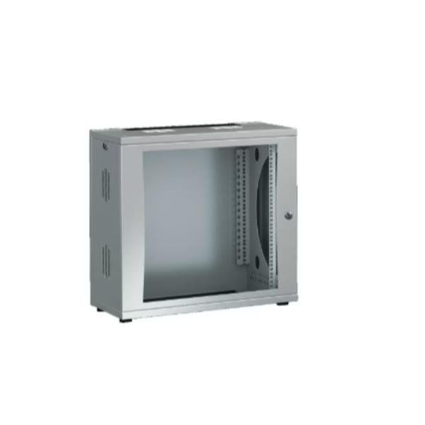 Rittal DK FlatBox - Rack - montaggio a parete - grigio chiaro, RAL 7035 - 12U -…