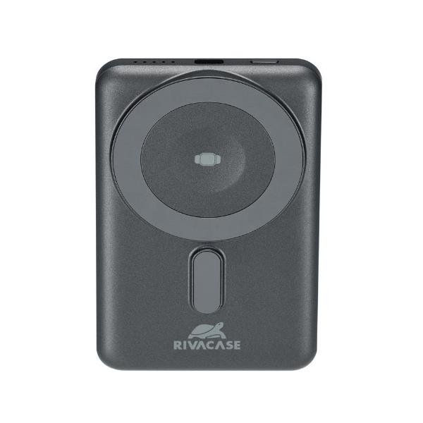Rivacase Battery Bank 5.000 mAh Magsafe Qi 15W + Apple Watch charger + Cavi int…