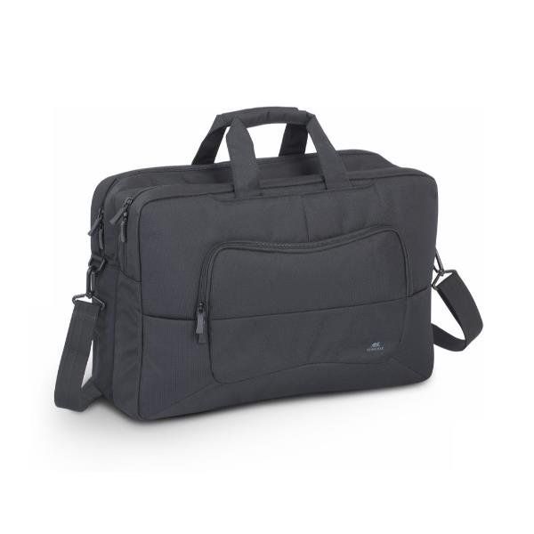 Rivacase Borsa ECO da viaggio per Laptop 17,3' con cinghia trolley Nero