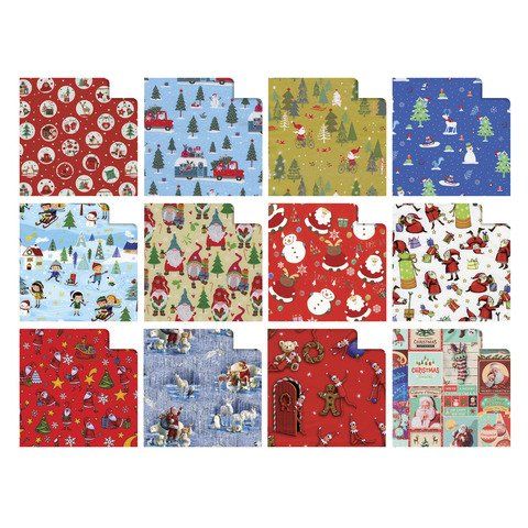 Rotolo carta regalo natale - 3 x 1 m - fantasia bambini - colori assortiti - Sa…