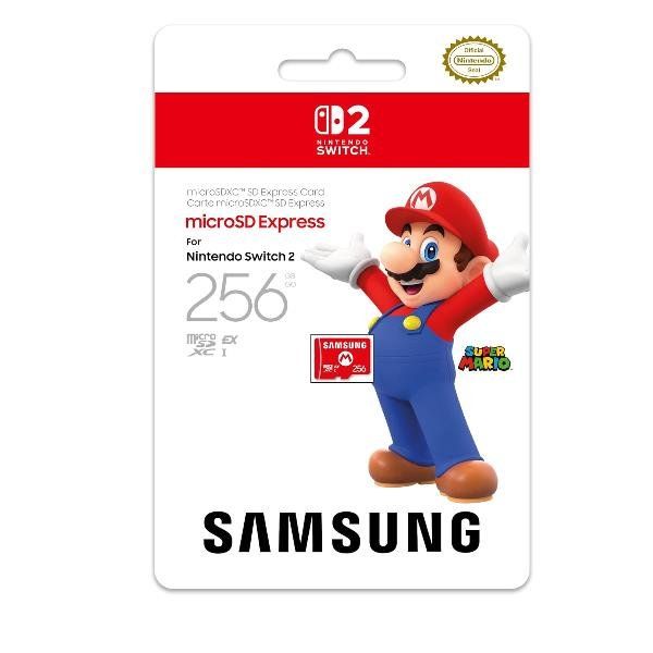 SAMSUNG MICRO SDXC EXPRESS 256GB FOR NINTENDO SWITCH 2