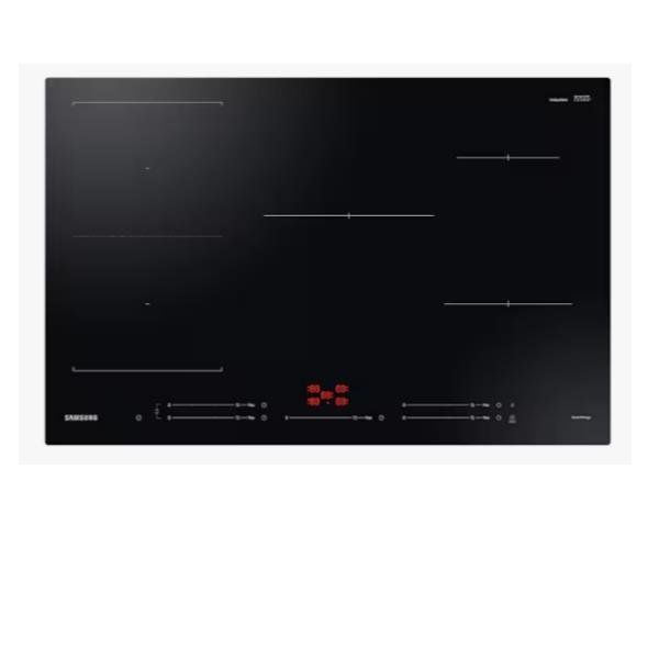 SAMSUNG NZ85C5047FK/U1 PIANO COTTURA A INDUZIONE 5 ZONE 80 CM PIANO IN VETRO CO…