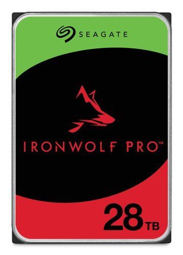 SEAGATE IRONWOLF PRO 28TB HDD INTERNO 3.5" SATA 6Gb/s BUFFER 512MB 7.200rpm