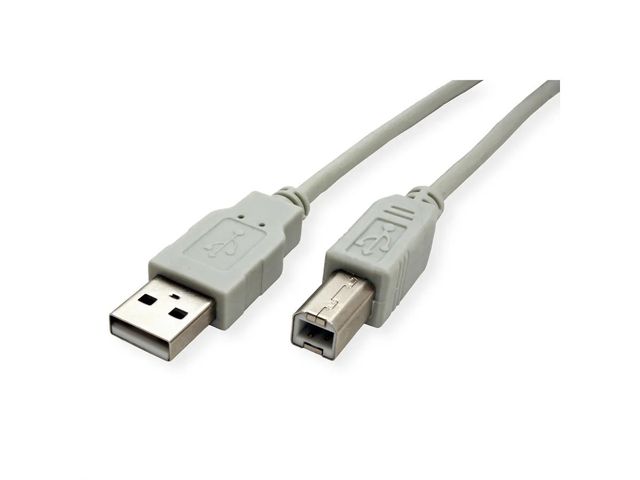 SECOMP STANDARD CAVO USB2.0 CABLE, A-B, M/M, BEIGE, 3M