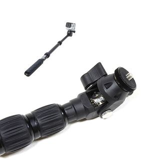 SELFIE STICK IN FIBRA DI CARBONIO CON ROTAZIONE 360° MECCANICA