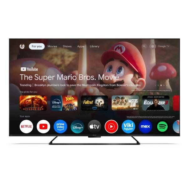 SHARP 65 HR7 UHD 4K QLED GOOGLE TV 144