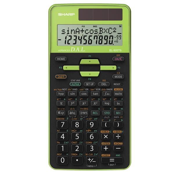 SHARP CALCOLATRICE SCIENTIFICA EL520TSBGR