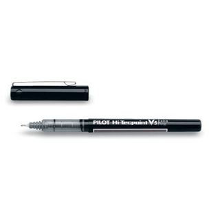 Roller Hi Tecpoint V5 con cappuccio - punta 0,5mm - nero - Pilot - conf. 16 + 4…