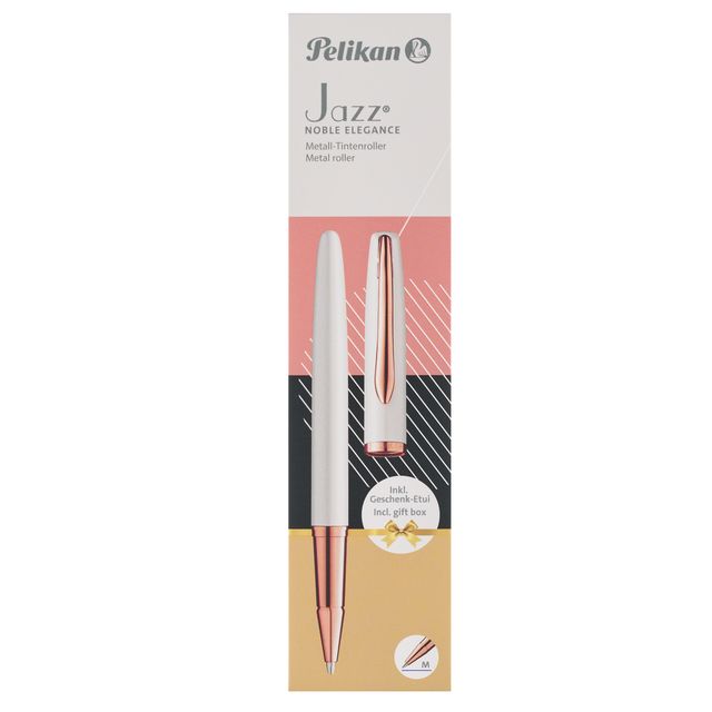 Roller Jazz Noble Elegance - punta M - pearl - Pelikan