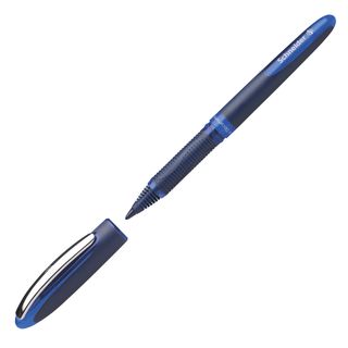 Roller One Business con cappuccio - tratto ultra smooth 0,6mm - blu - Schneider