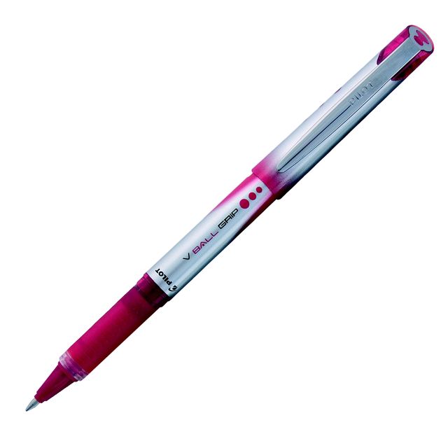 Roller V Ball Grip - punta 0,7mm - rosso - Pilot