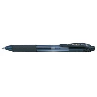 Roller a scatto Energel X BL107 - punta 0,7mm - nero - Pentel