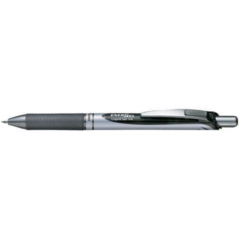 Roller a scatto Energel XM Click - punta 0,7 mm - nero - Pentel