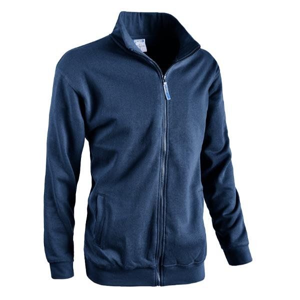 SOTTOZERO FELPA FULL ZIP JUMP BLU NAVY-L