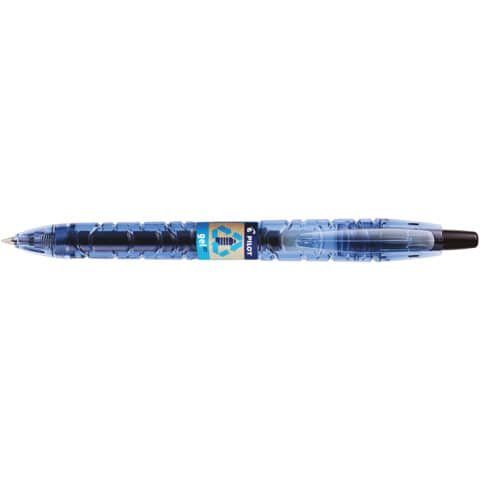 Roller gel a scatto B2P Begreen - punta 0,7 mm - nero - Pilot
