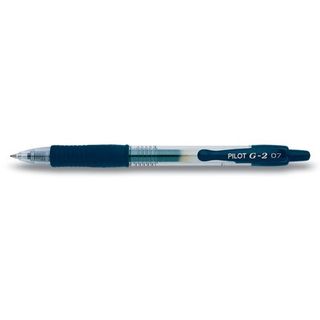 Roller gel a scatto G-2+ - punta 0,7mm - blu scuro - Pilot