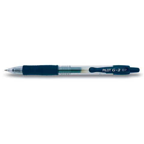 Roller gel a scatto G-2+ - punta 0,7mm - blu scuro - Pilot