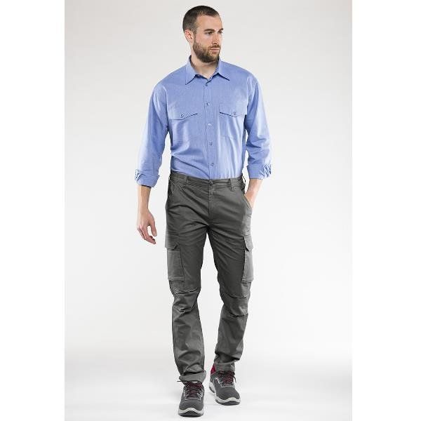 SOTTOZERO PANTALONE VENTURA GRIGIO SMOKE-4XL