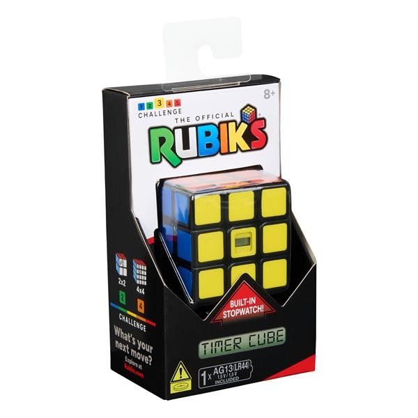 SPIN MASTER RUBIK'S CUBO TIMER 3X3 CON CRONOMETRO
