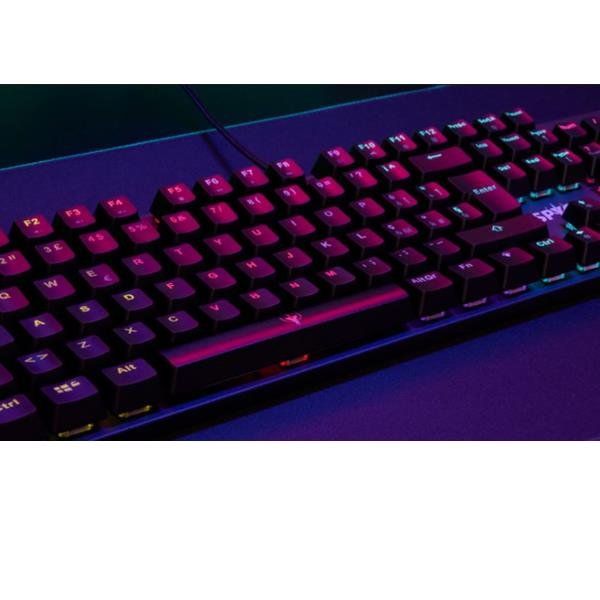 SPYCO CHALLENGE KE-111 TASTIERA GAMING MECCANICA USB RETROILLUMINATA LED REGOLA…