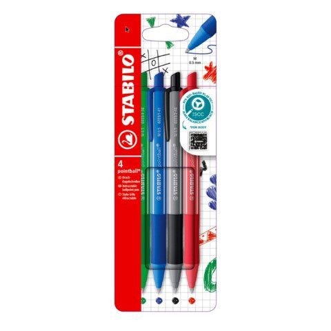 STABILO AST4 POINTBALL COLORFUL