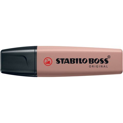 STABILO BOSS ORIGINAL NATURE COLORS EVIDENZIATORE PUNTA A SCALPELLO 2/5 mm CACA…
