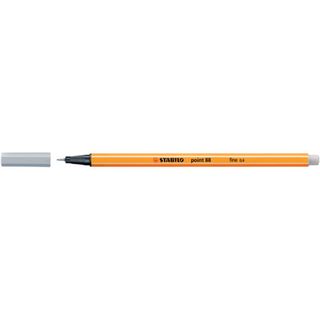STABILO FINELINER POINT 88 PENNA PUNTA IN FIBRA 0.4 mm COLORE GRIGIO CHIARO CON…