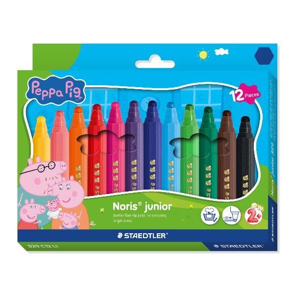 STAEDTLER CF12 PENNARELLI JUMBO PEPPA PIG