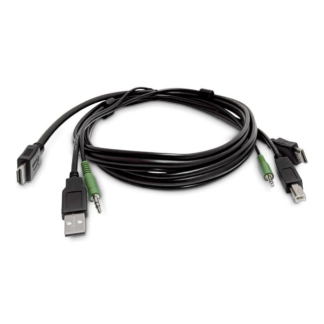 STARTECH CAVO KVM HDMI, USB 2.0, TAA