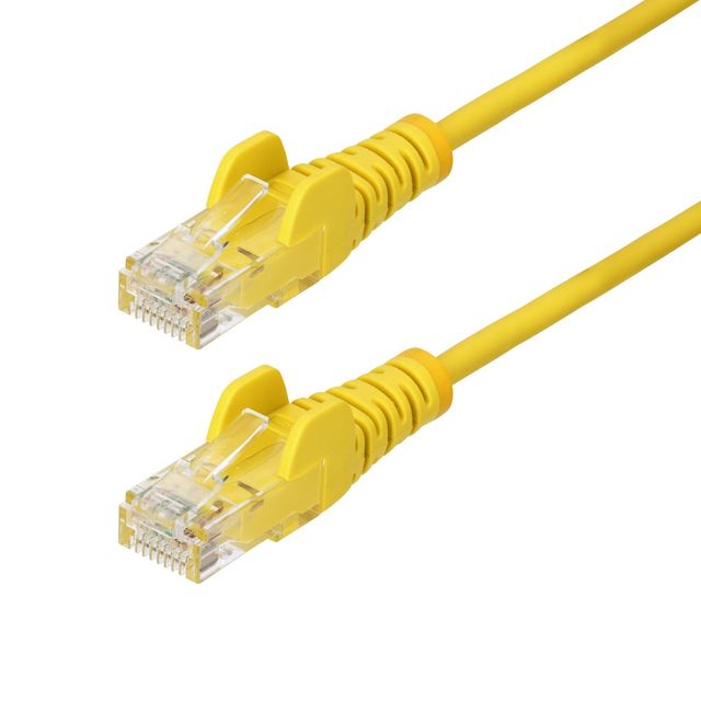 STARTECH CAVO SLIM CAT6 GIALLO DA 5M
