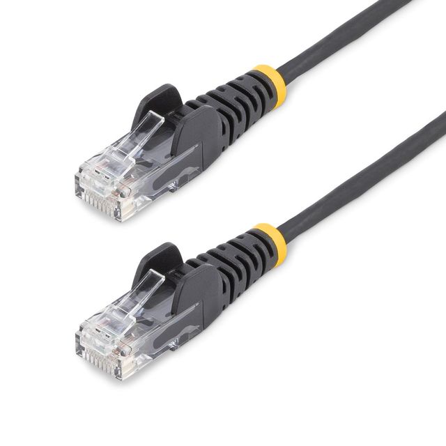 STARTECH CAVO SLIM CAT6 NERO DA 5M