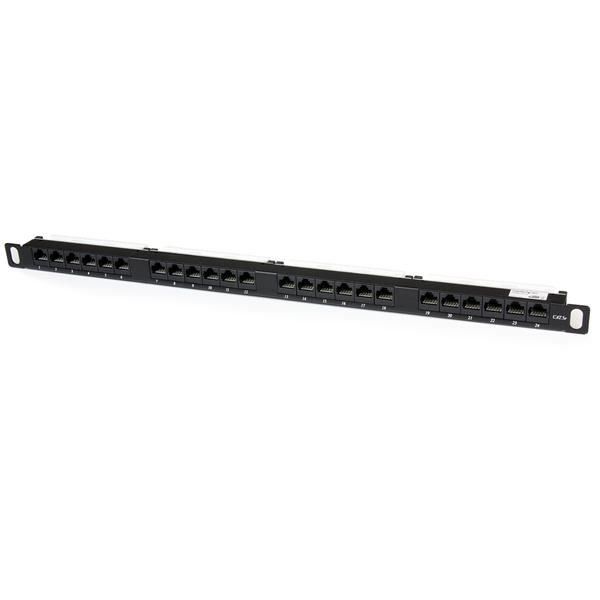 STARTECH PANNELLO PATCH 24 PORTE 0.5U CAT5E