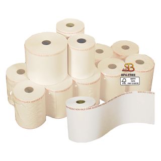Rotolo per bilancia - 60 mm x 38 m - 112 gr - diametro esterno 82 mm - anima 25…