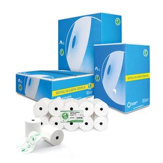 Rotolo per registratore di cassa - 79 mm x 80 m - 55 gr - diametro esterno 77 m…