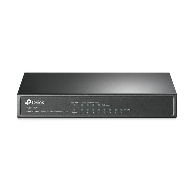 SWITCH 8P 10/100 4P POE TP-LINK