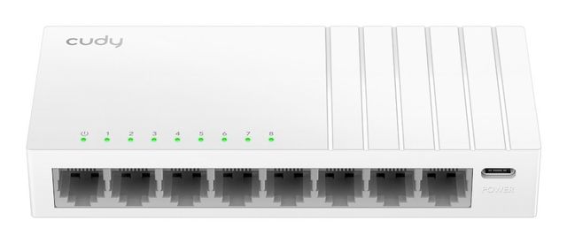SWITCH RETE 8 PORTE 10/100 FS108D