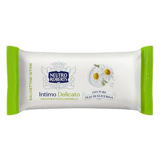Salviette intime camomilla - Neutro Roberts - conf. 12 pezzi