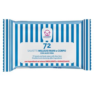 Salviette profumate Cotonet Aloe - Cotonet - conf. richiudibile da 72 pezzi