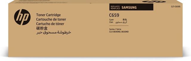 Samsung CLT-C659S Cyan Original Toner Cartridge cartuccia toner 1 pz