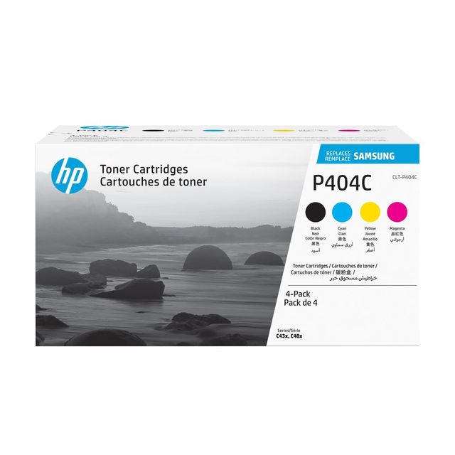 Samsung Cartucce toner nero/ciano/magenta/giallo CLT-P404C 4 - pacco da 4