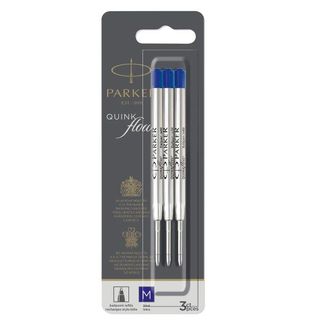 SCRITTURA E CORREZIONE - Refill sfera Quinkflow - Blu