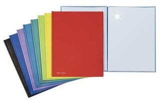 SEI ASSO - Porta listini - 20 compartimenti - per A4 - blu