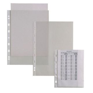 SEI ATLA - Busta trasparente - per A4, 220 x 300 mm - trasparente (pacchetto di…