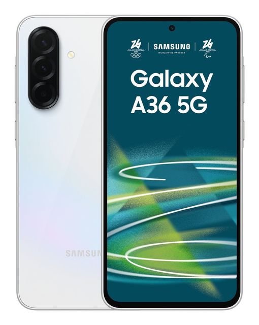 Samsung SM-A366B A36 6+128GB 6.7" 5G Awesome White ITA