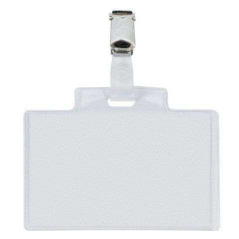 SEI PASS 3 E C.R. - Badge per il nome - per 60 x 95 mm - clip - trasparente (pa…