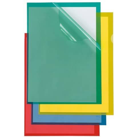 SEI POLI 150 COLOR - Cartella a L - per A4 - blu (pacchetto di 25)