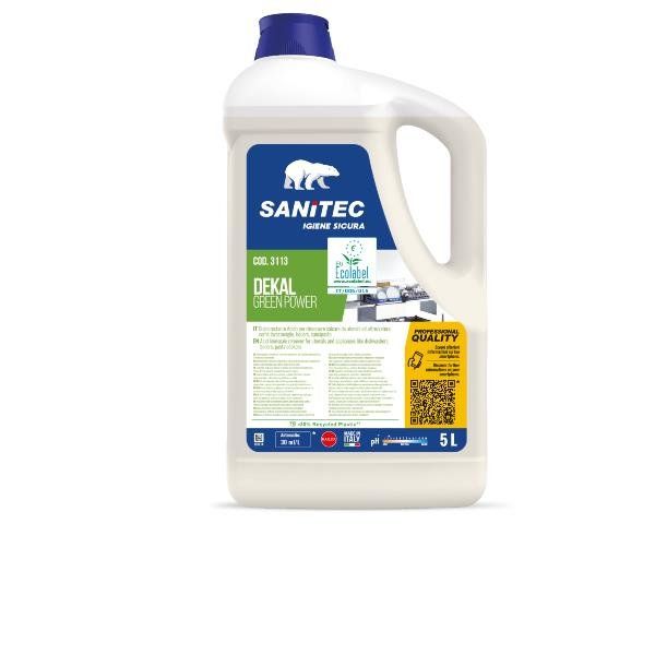 Sanitec DEKAL GREEN POWER - Detergente - liquido - flacone - 5 L - professional…