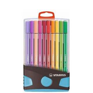 STABILO - Penna a punta sottile - colori assortiti - inchiostro base acqua - 1 …