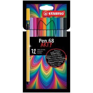 STABILO ARTY Pen 68 - Penna punta in fibra - colori assortiti brillanti - inchi…