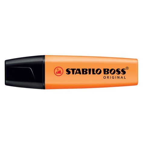 STABILO BOSS ORIGINAL - Evidenziatore - arancione fluorescente - inchiostro bas…